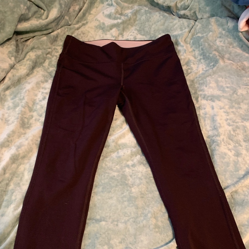 Burgundy Leggings size medium